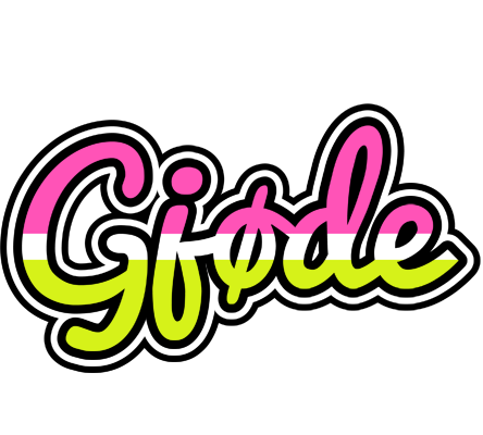 Gjøde candies logo