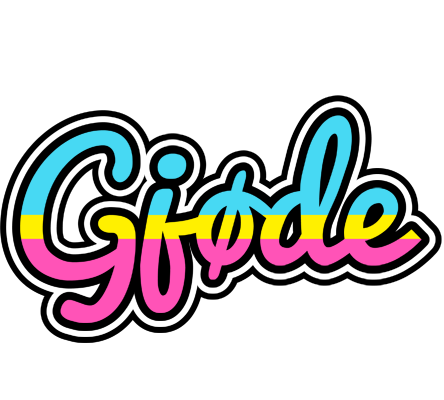 Gjøde circus logo