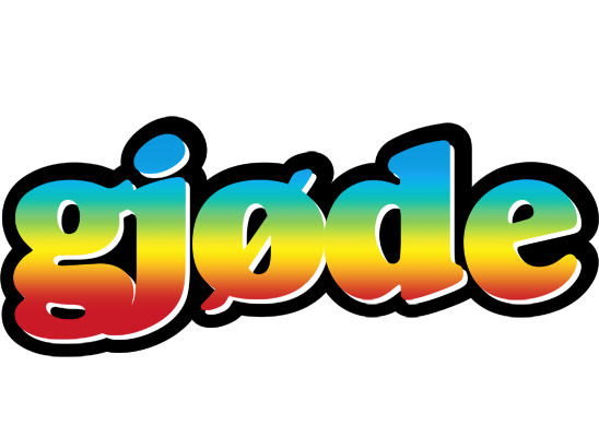 Gjøde color logo