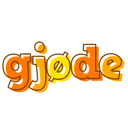 Gjøde desert logo