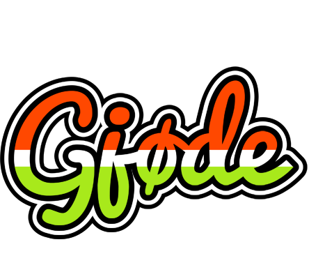 Gjøde exotic logo