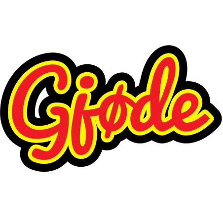 Gjøde fireman logo