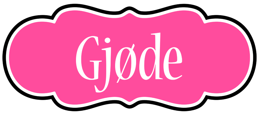 Gjøde invitation logo