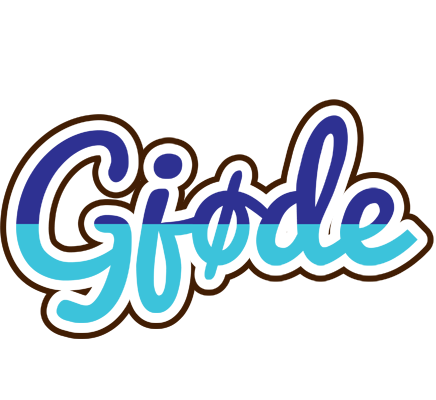 Gjøde raining logo