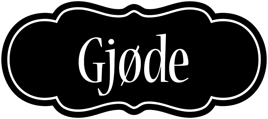 Gjøde welcome logo