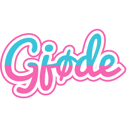 Gjøde woman logo