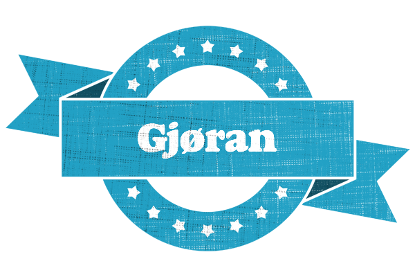 Gjøran balance logo