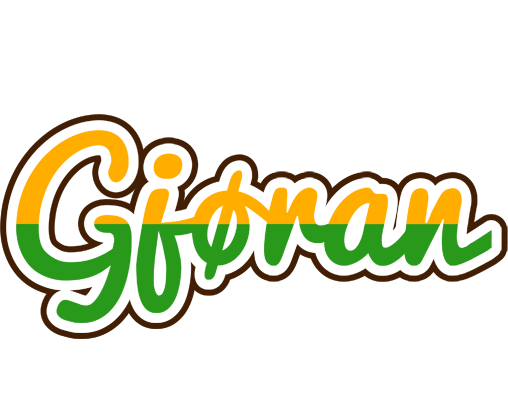 Gjøran banana logo