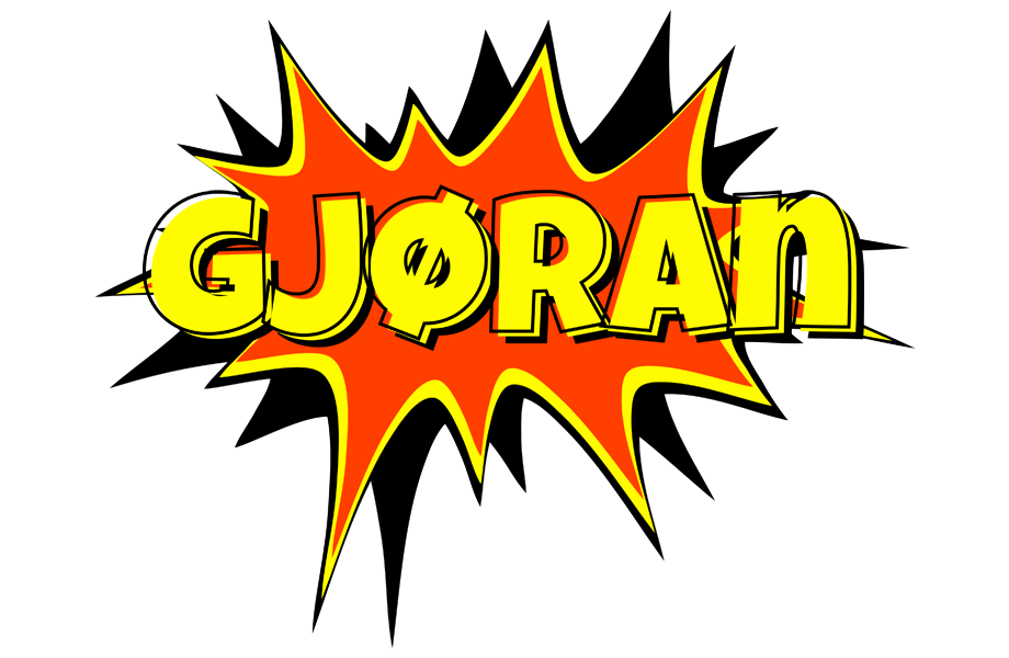 Gjøran bazinga logo