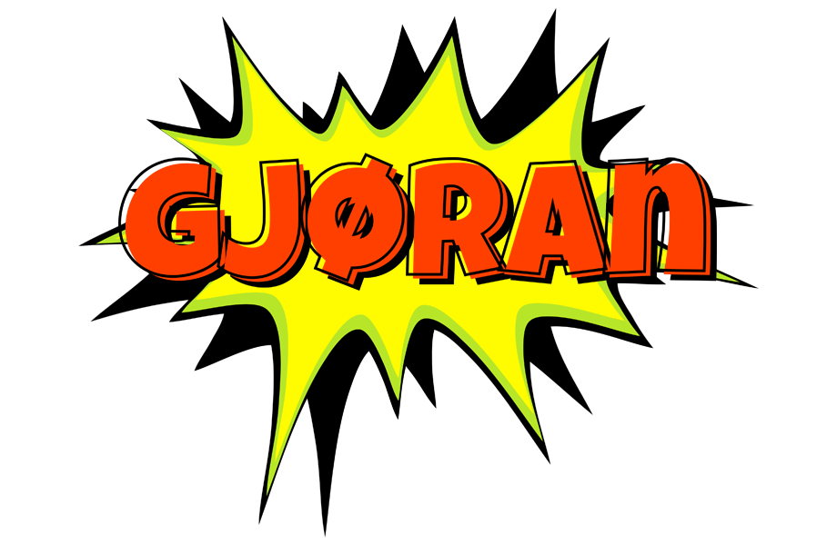 Gjøran bigfoot logo