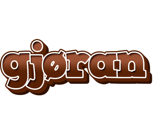 Gjøran brownie logo