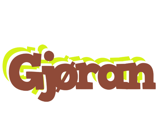 Gjøran caffeebar logo