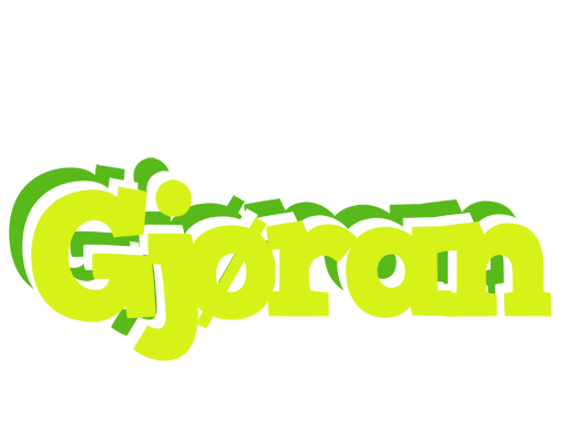Gjøran citrus logo
