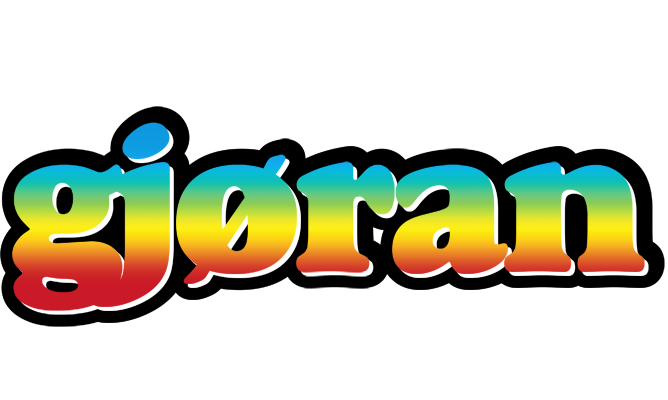 Gjøran color logo