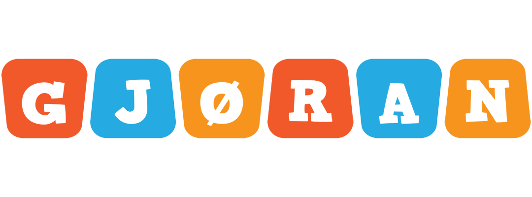 Gjøran comics logo