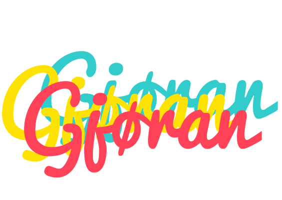 Gjøran disco logo