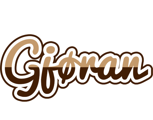 Gjøran exclusive logo