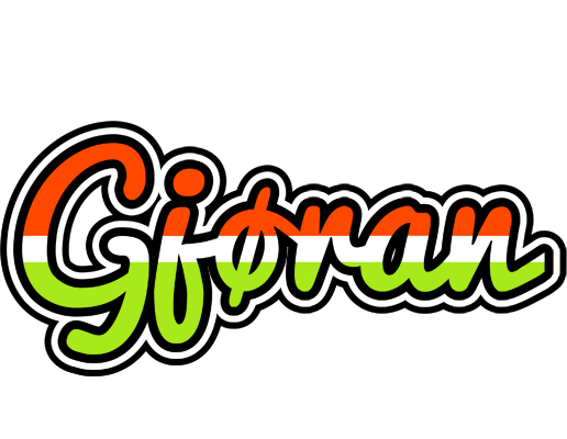 Gjøran exotic logo