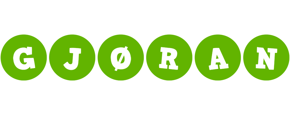 Gjøran games logo