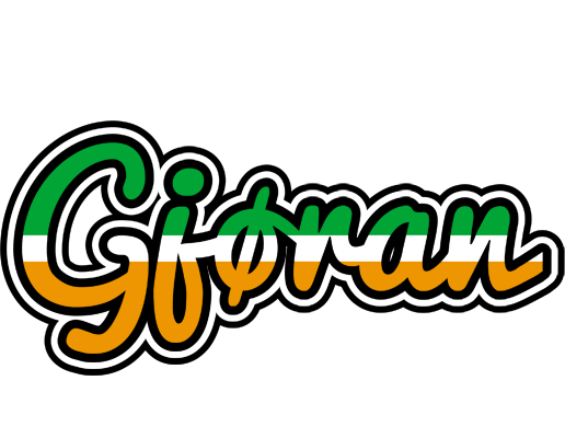 Gjøran ireland logo