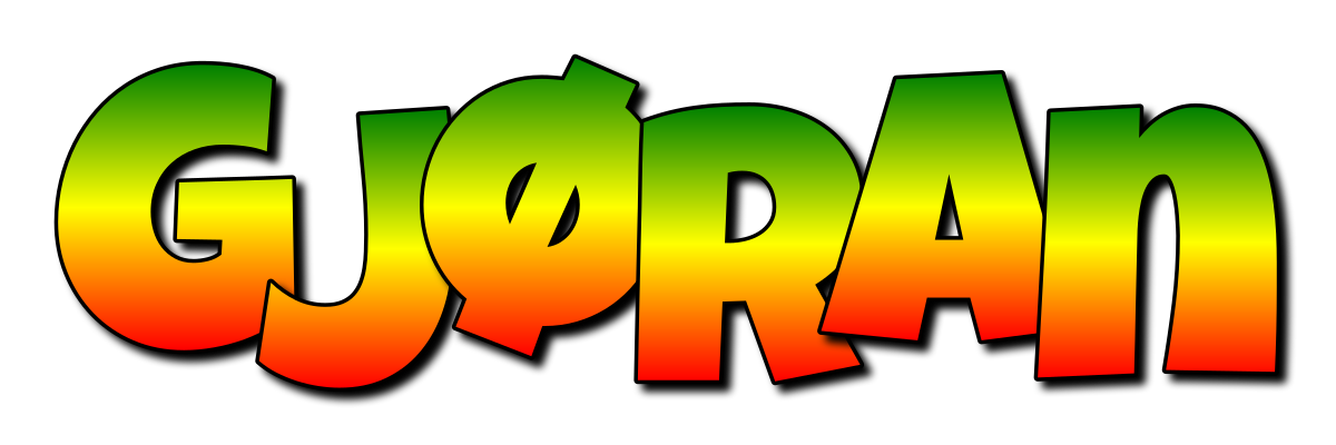 Gjøran mango logo