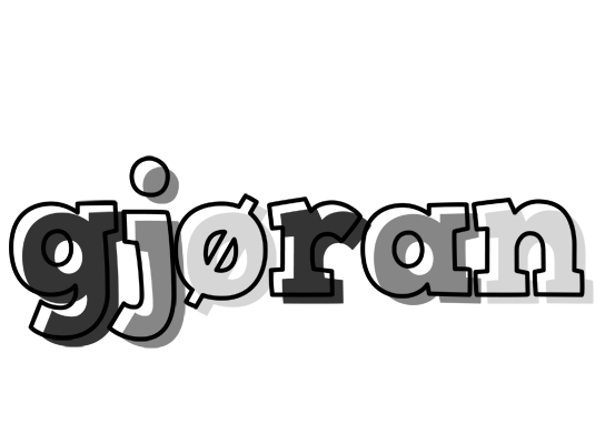 Gjøran night logo