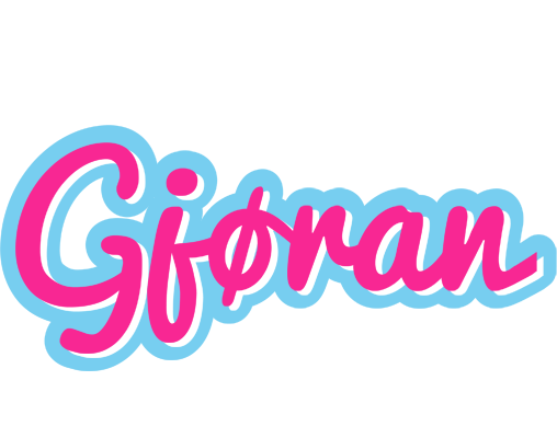 Gjøran popstar logo