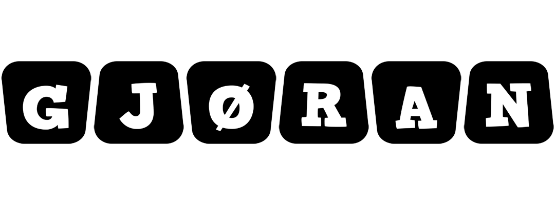 Gjøran racing logo
