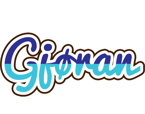 Gjøran raining logo