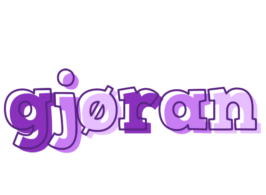 Gjøran sensual logo