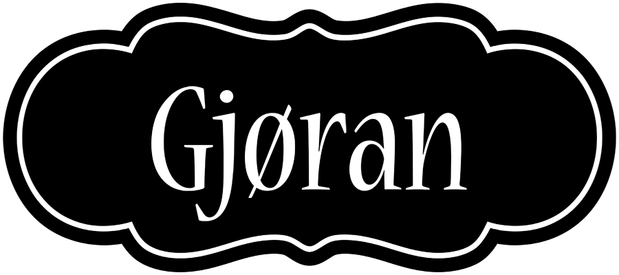 Gjøran welcome logo