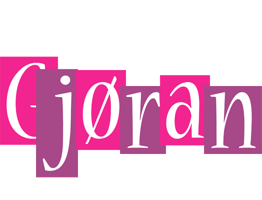 Gjøran whine logo