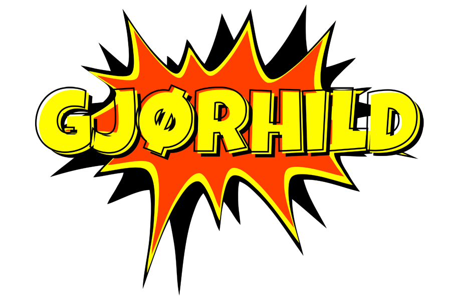 Gjørhild bazinga logo