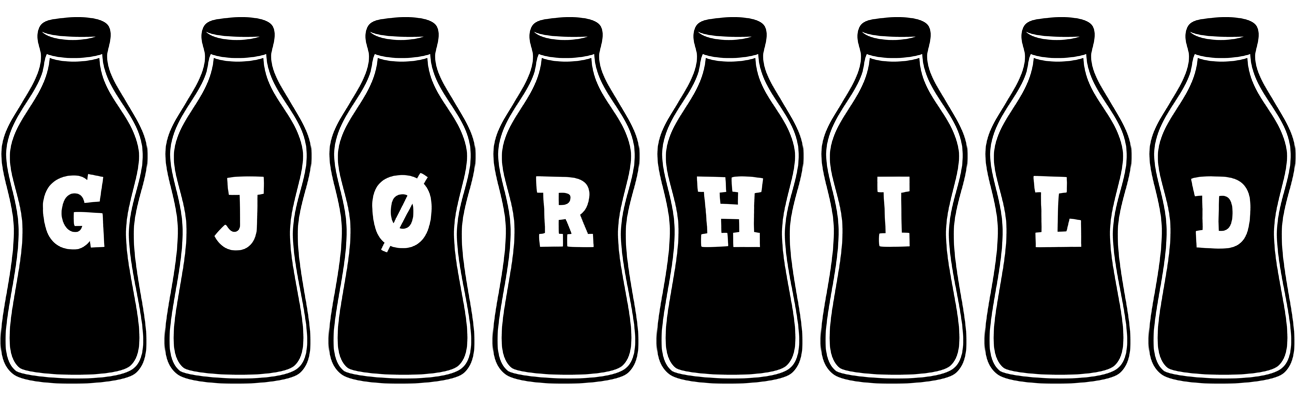 Gjørhild bottle logo