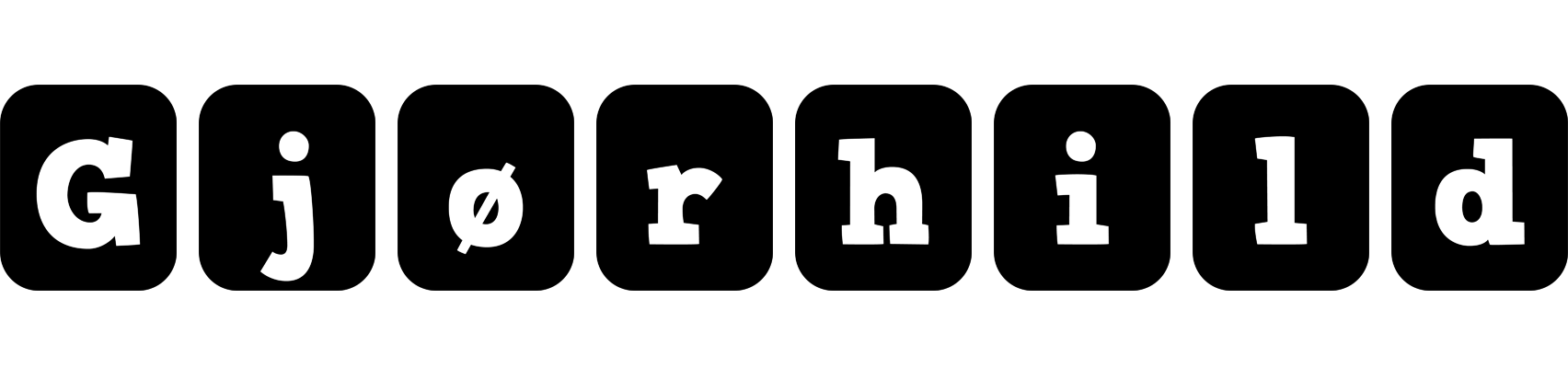 Gjørhild box logo
