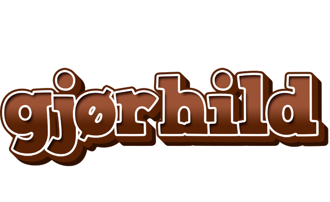 Gjørhild brownie logo