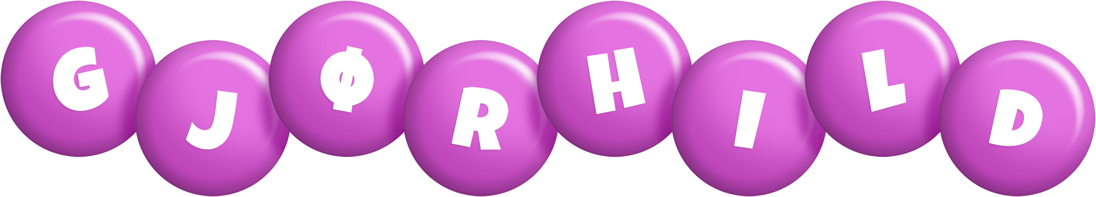 Gjørhild candy-purple logo
