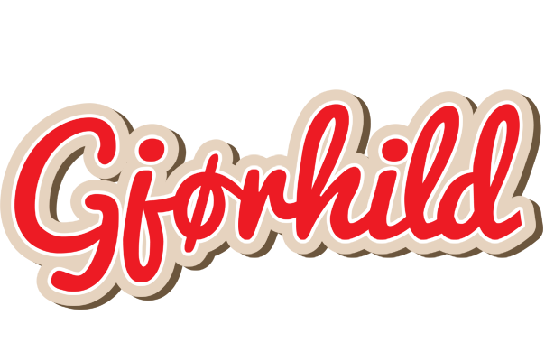Gjørhild chocolate logo