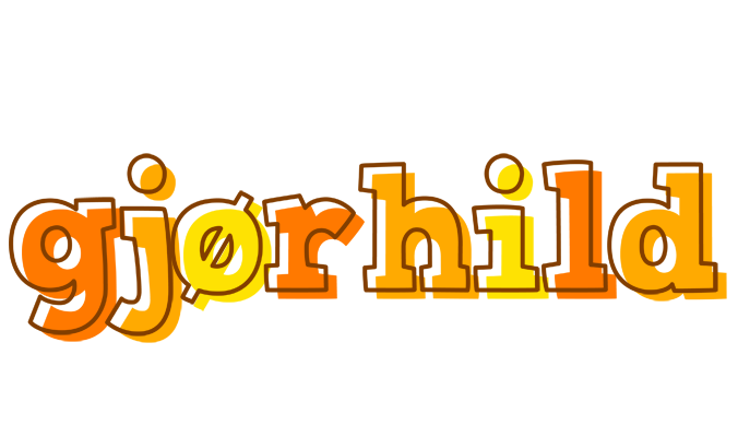 Gjørhild desert logo