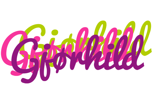 Gjørhild flowers logo
