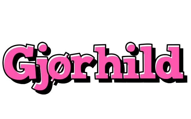 Gjørhild girlish logo