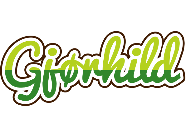 Gjørhild golfing logo