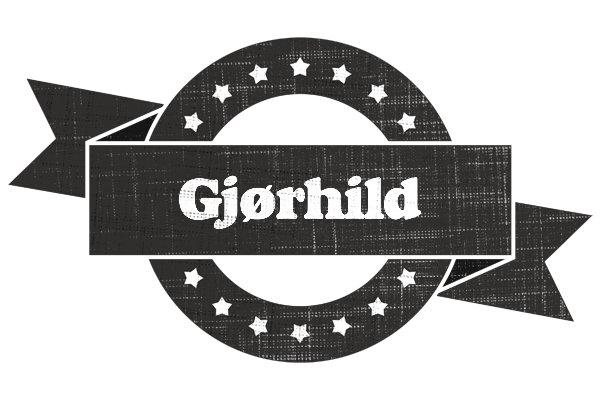 Gjørhild grunge logo