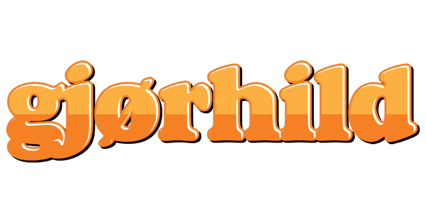 Gjørhild orange logo