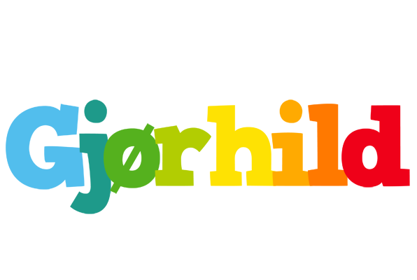 Gjørhild rainbows logo