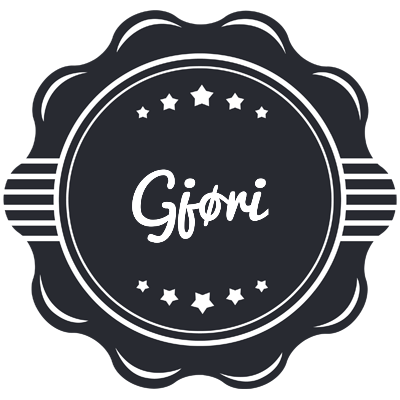 Gjøri badge logo