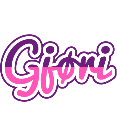 Gjøri cheerful logo