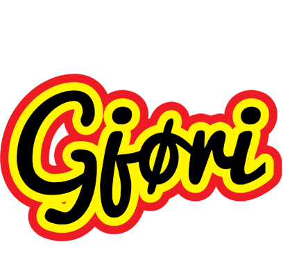 Gjøri flaming logo