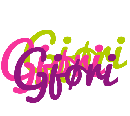 Gjøri flowers logo