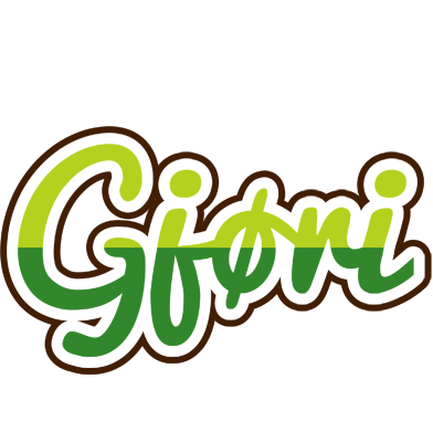 Gjøri golfing logo